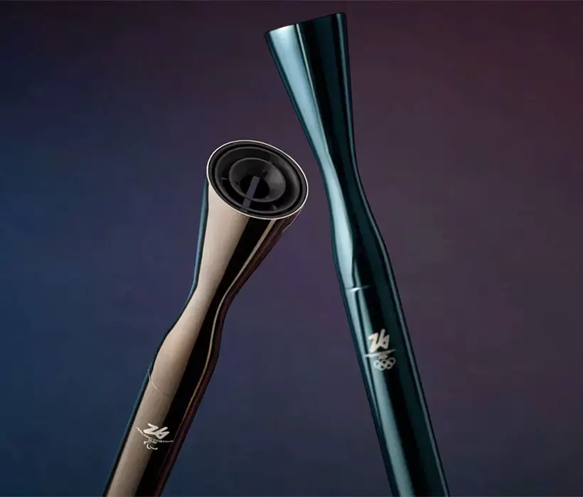 Essential Olympic Torches 2026 by Studio Carlo Ratti Associati and Cavagna Group