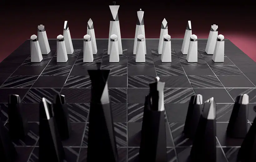 Rolls-Royce Chess Set