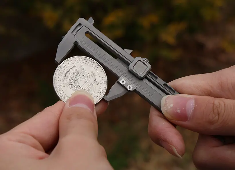 TiCal Pro - Multipurpose Titanium Mini Caliper