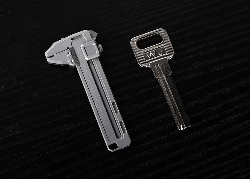 TiCal Pro - Multipurpose Titanium Mini Caliper