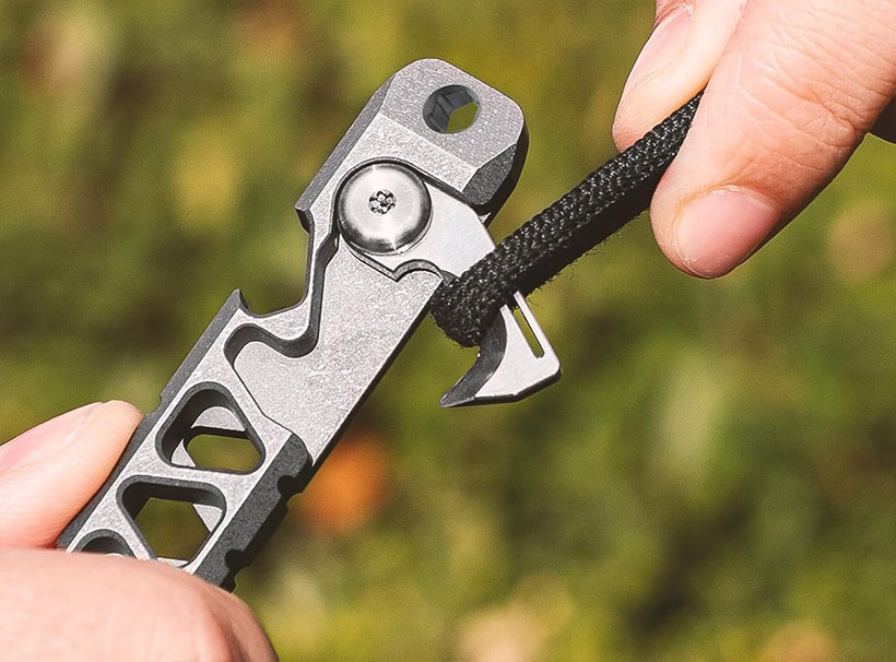 TISUR Titanium EDC Pry Bar