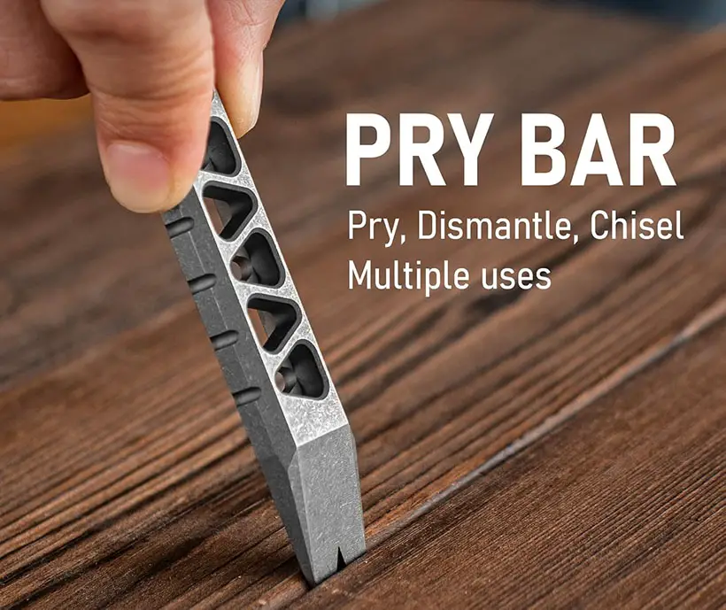 TISUR Titanium EDC Pry Bar