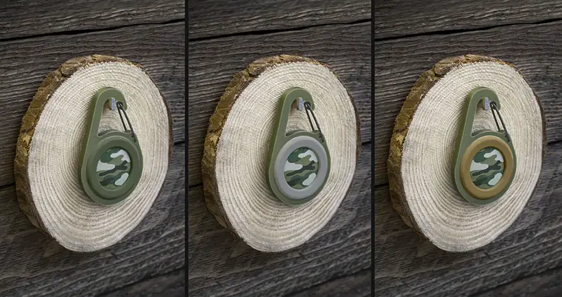 Camo AirTag Carabiner
