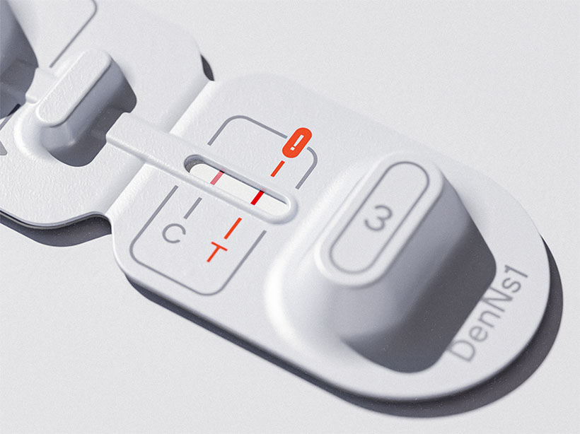 Dengue Fever Test Kit by Andrey Dalakishvili