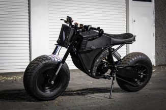 Futuristic Droog x Volcon Grunt Electric Motorcycle Can Speed Up To 60mph