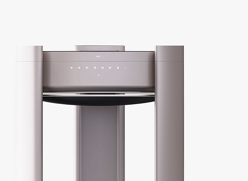 RNT Furniture-type Audio System with Turntable Integration by Minseok Bae