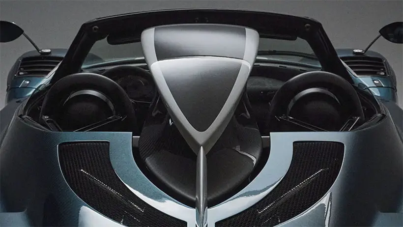 Pagani Unico Blue Carbon Zonda Roadster