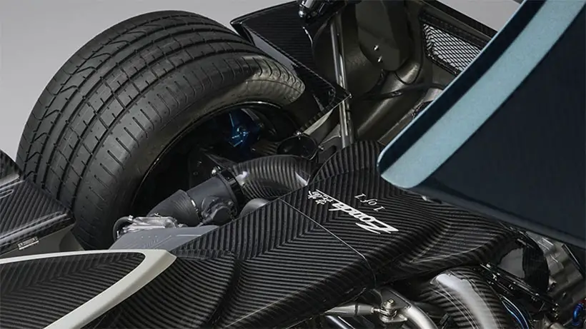 Pagani Unico Blue Carbon Zonda Roadster