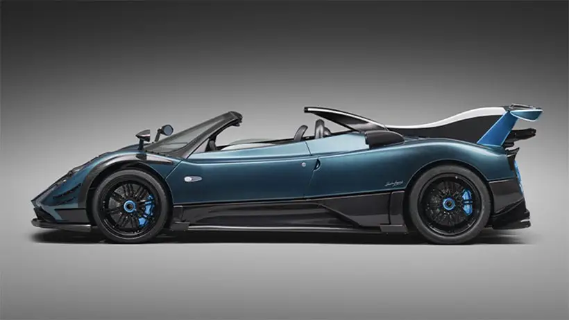 Pagani Unico Blue Carbon Zonda Roadster