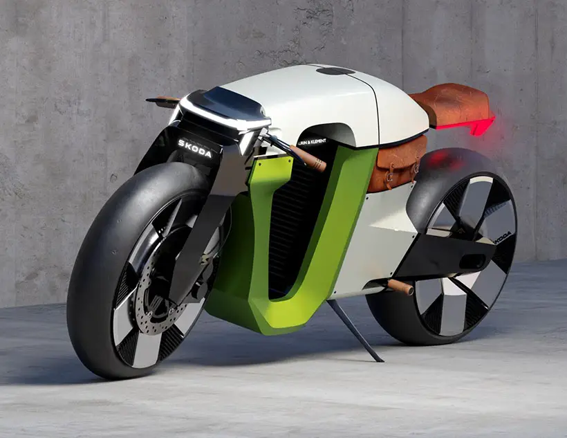 Skoda Slavia B Motorcycle Concept