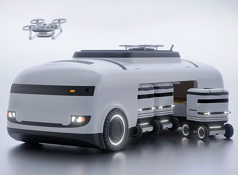 Sora Robots For Online Shopping Delivery by Amin Abbaszadeh, Sanaz Aflaki, and Mehdi Abbaszadeh