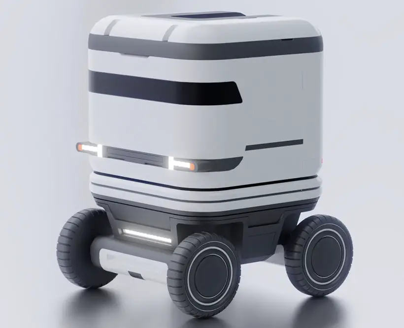 Sora Robots For Online Shopping Delivery by Amin Abbaszadeh, Sanaz Aflaki, and Mehdi Abbaszadeh