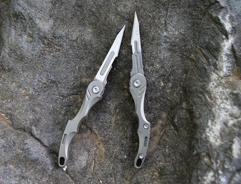 Titanium Mini Folding Cutting Tool