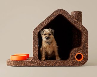 BarkHouse – Modern Cork Dog House Might Be The Dog House of The Future