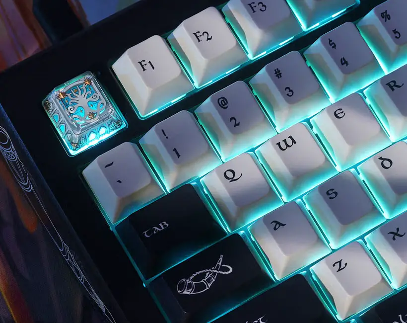 Drop x The Lord of the Rings Gondor Blues Artisan Keycap Set