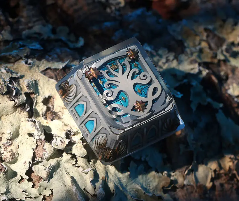Drop x The Lord of the Rings Gondor Blues Artisan Keycap Set