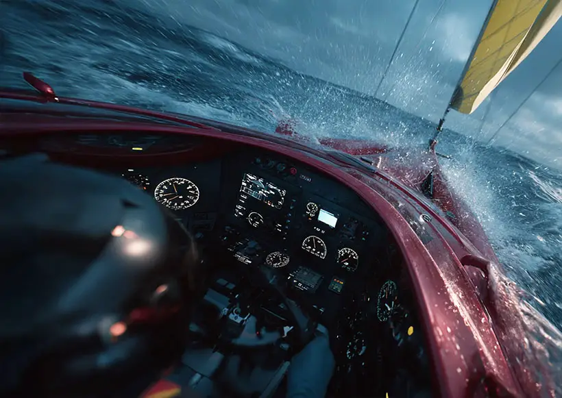 Ferrari Hypersail Trimaran by Daniele Pelligra