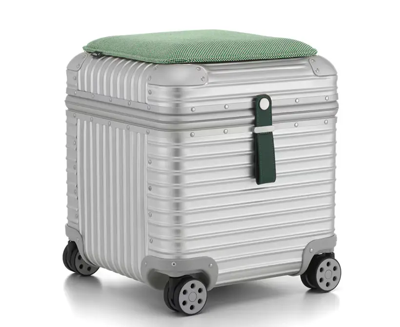 Rimowa Vitra Aluminum Stool