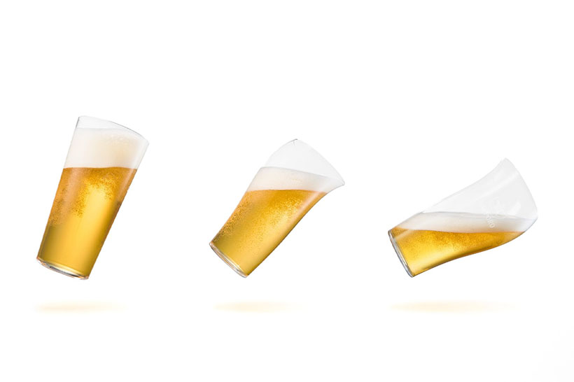 Sapporo Beer Glass by Nendo
