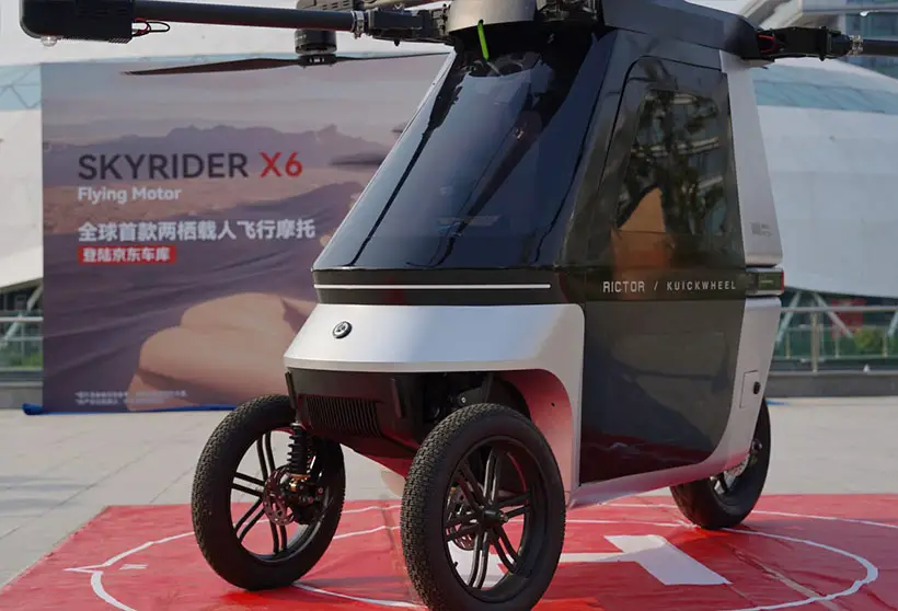 Kuickwheel Skyrider X6 Flying Motorcycle