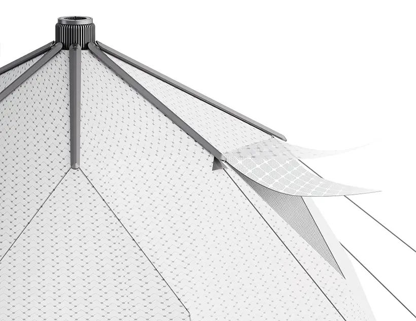Aux Solar-Powered Camping Tent Air Conditioner