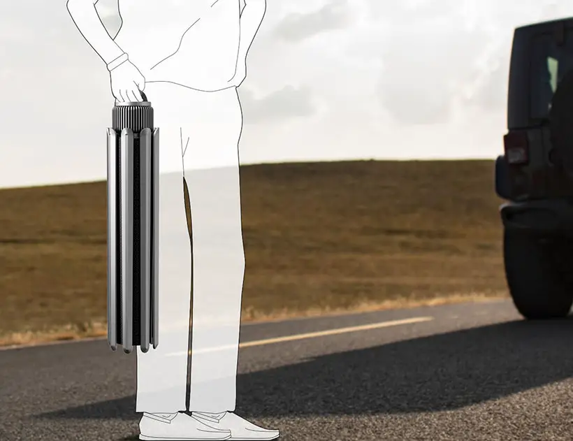 Aux Solar-Powered Camping Tent Air Conditioner
