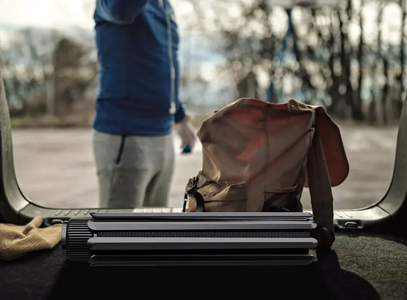 Aux Solar-Powered Camping Tent Air Conditioner