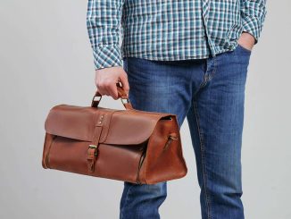 Stylish Leather BBQ Storage Bag Helps You Always Be Prepared For A BBQ Party