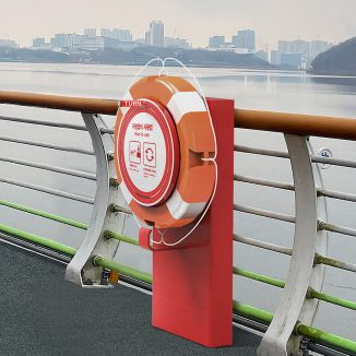 TurningEasyCue Lifebuoy Concept Is Easy-to-Use With Just 1/4 Force Compared to Existing Lifebuoy On The Market