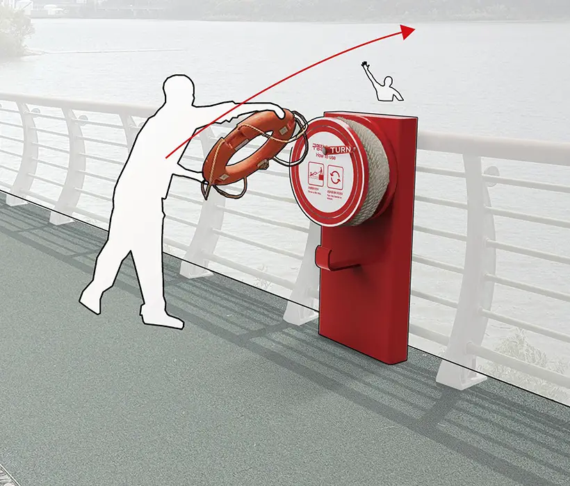 TurningEasyCue Lifebuoy by Cho Kiyoung, Kim Hyunji, Lee Yerim, Lim yunyoung, Kim Euna