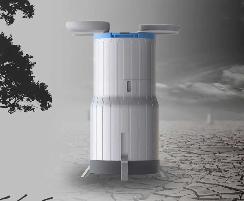 WATERTREE Robot Uses Transpiration Principles To Collect Water by KAIST CIDR Lab.