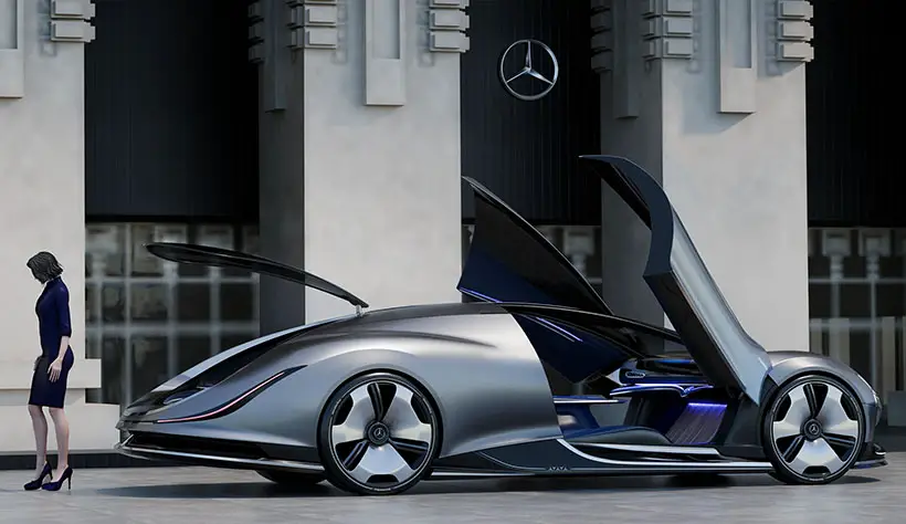 Zenith Project - Luxury Concept Car for Mercedes Benz by Jihoon Kim
