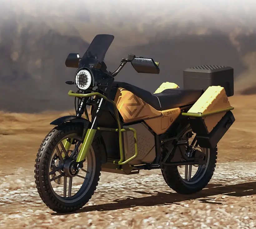 Zeno Emara Adv Electric Motorcycle