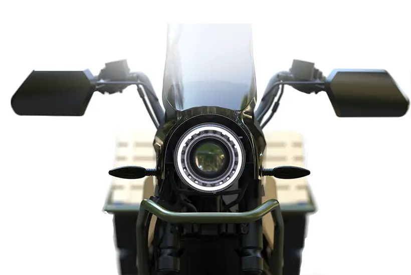 Zeno Emara Adv Electric Motorcycle