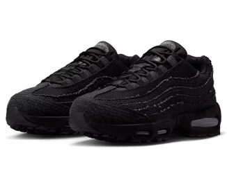 Air Max 95 x Levi’s Black Shoe Promises A Fresh Take on A Streetwear Style