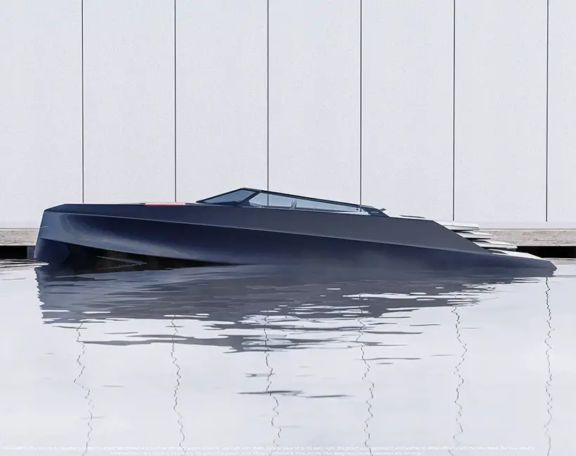 BLACKBIRD Boat Project by Marek Weidlich