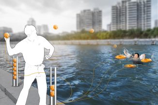 Compressed Life-Saving Bomb – A Small Ball That Turns Into Large Life Buoy