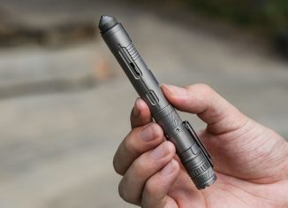 CoreLite 6-in-1 Modular Titanium Multitool Pen With Detachable Flashlight