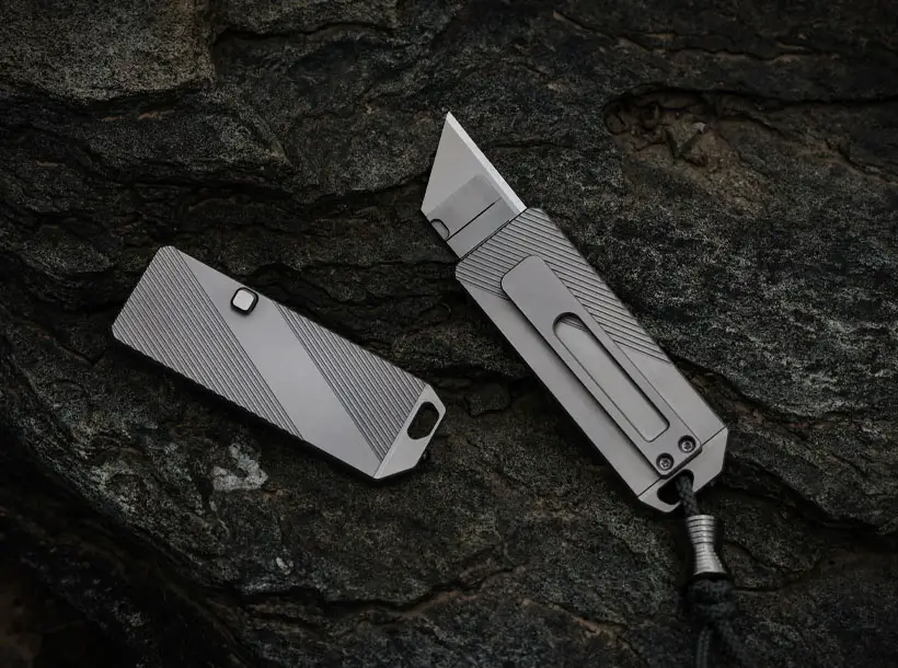 Cubik Titanium EDC Pocket Knife