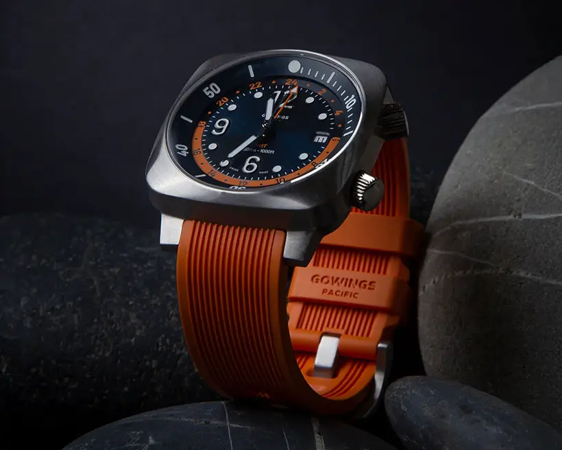 Leatherback GMT Watch by Katapult Design