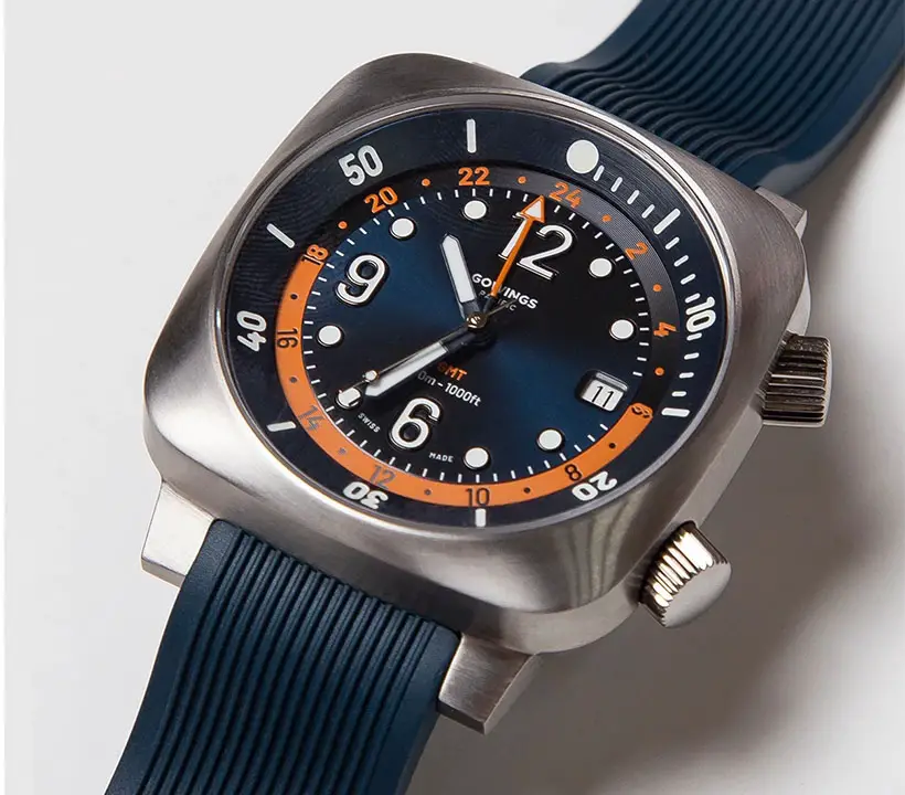 Leatherback GMT Watch by Katapult Design