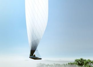 Liminal Space – Futuristic Flying Vehicle Concept Study for Peugeot
