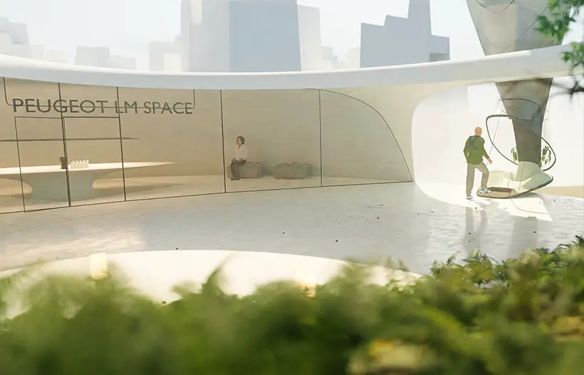 Liminal Space - Futuristic Flying Vehicle by Thijs Van Den Broek