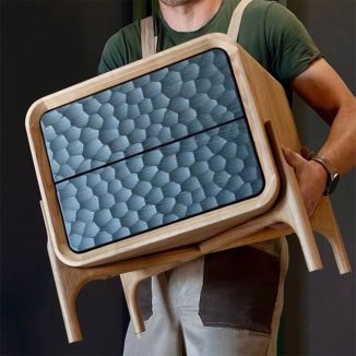 Liu’s Ink Furniture Accent Chest Promises Sturdy Furniture Without Being Heavy