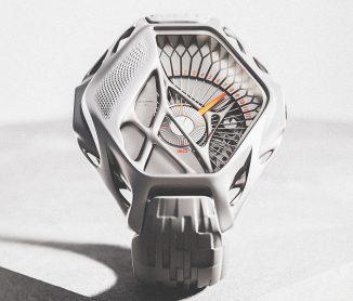 Stractra 3D Printed Titanium Watch Concept for Dubai Watch Week x Grail Watch Design Competition