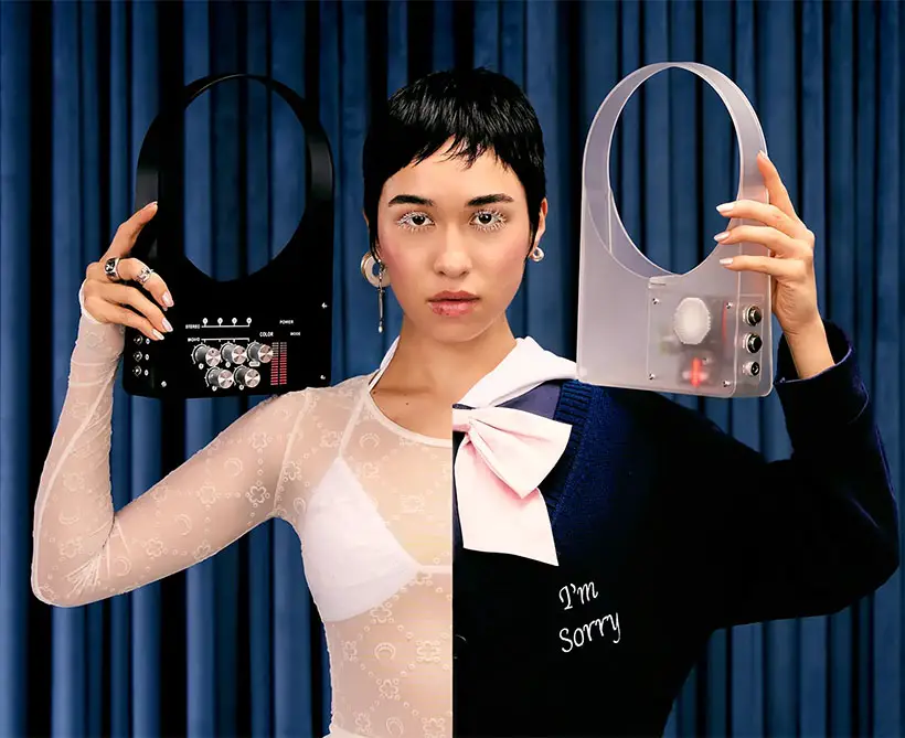 Tati Fête Hand Bag - Cool Speaker and Mixer Bag By Nik Bentel Studio