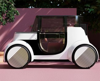 Versa Single-Seater City Vehicle Concept for Suburban Commuters