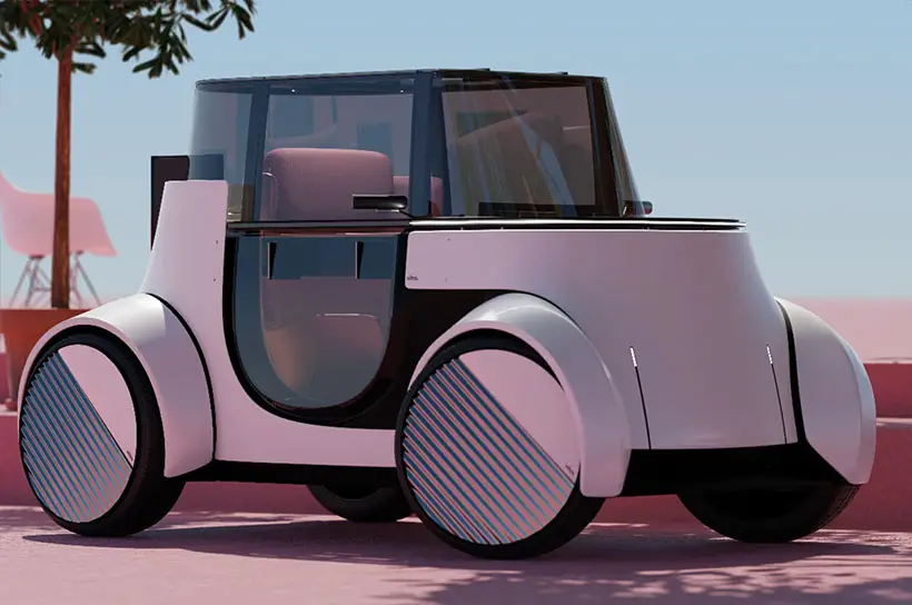 Versa Single-Seater City Vehicle Concept by Romain Mennessier