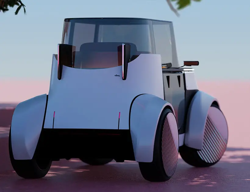 Versa Single-Seater City Vehicle Concept by Romain Mennessier