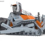 210 Ton Electric Bulldozer Concept by Jon Pope